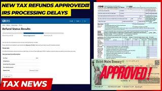 2024 IRS TAX REFUND UPDATE - New Refunds Approved Delays Transcript Code 570 Errors Processing