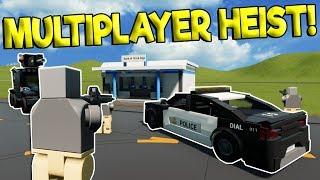 LEGO BANK HEIST & SWAT POLICE ROLEPLAY - Brick Rigs Multiplayer Gameplay - Lego Cops & Robbers