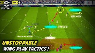 Understand this Dangerous Wing play tactics Beat any team  efootball 2024