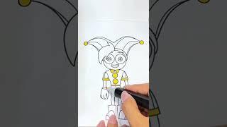 The Amazing Digital Circus NEW Coloring Pages  How to Color Pomni #drawing #coloringpages #art