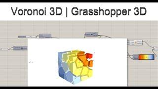 3D Voronoi  Grasshopper3D