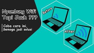 Cara mengatasi jaringan wifi lemah karena jaraknya jauh