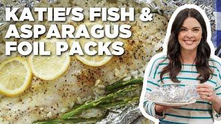 Katie Lee Biegels Fish Lemon and Asparagus Foil Packs  The Kitchen  Food Network