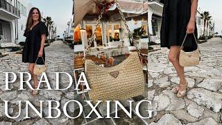 PRADA Re-edition Crochet Bag UNBOXING