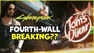 The Hidden Secret at Toms Diner in Patch 2.12  Cyberpunk 2077 Secrets