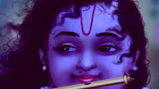 Krishna Song on Flute for Bali Children മൗലിയിൽ മയിൽ‌പീലി ചാർത്തി