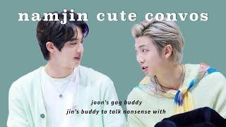 namjins cute convos  랩진 아무말 대잔치 BTS