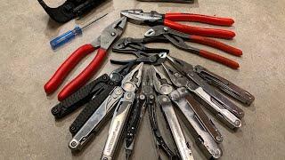 Leatherman Plier Wear Overtime Plus Knipex and Snap-On