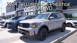 New 2024 Kia Telluride SX-Prestige X-PRO AWD at Parkside Kia