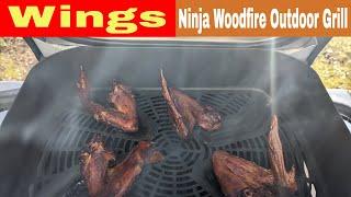 Smoked Air Fryer Wings Ninja Woodfire Outdoor Grill Recipe