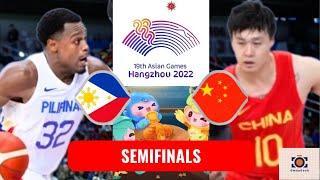 GINULAT.. NATULALA CHINA VS PHILIPPINES 19TH ASIAN GAMES MENS BASKETBALL HANGZHOU CHINA