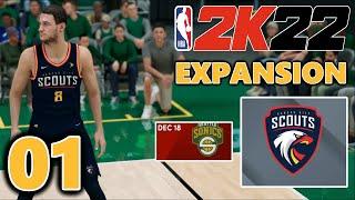 Kansas City Gets an NBA Team - NBA 2K22 MyNBA Expansion  Ep.1
