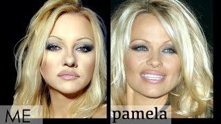 Pamela Anderson Makeup Transformation