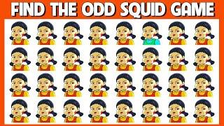 HOW GOOD ARE YOUR EYES #227 l Find The Odd Squid Game Out l Squid Game Puzzles