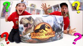 Father & Son TOY BOX MEGA SURPRISE  Jurassic World 3