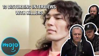 10 Disturbing Interviews With Killers REACTION  OFFICE BLOKES REACT