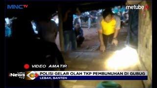 Polres Lebak Gelar Olah TKP Pembunuhan Bocah di Gubuk dengan Benda Tumpul - LIP 0209