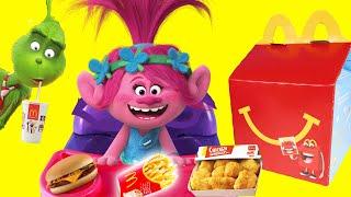 Dreamworks Trolls World Tour Happy Meal Full Set  Ellie Sparkles Trolls Compilation