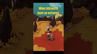 when introverts meet an extravert in Sea of Stars game #seaofstars #shorts #pixelart #indiegame