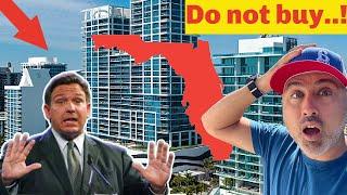 Do Not buy a Florida Condo until 2025 Condo Crisis gets worse