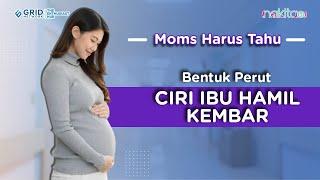 Bentuk Perut Ciri Ibu Hamil Kembar