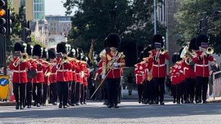 The Band of the Welsh Guards Armed Forces Day Woolwich 2024