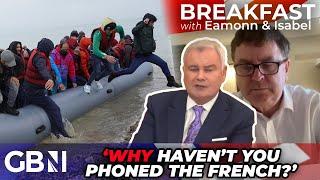 WATCH Minister REFUSES to scold French for BRINGING illegal migrants to Britain