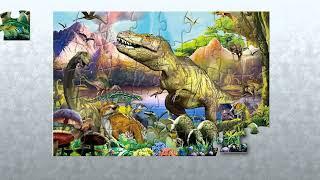 Dinosaur Puzzles * A Fun Online Puzzle Game