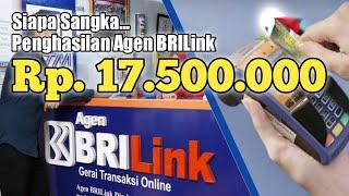 Keuntungan Agen BRILink Dalam Satu Bulan  Candi Galerio