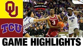 Oklahoma vs TCU Highlights  NCAA Mens Basketball  2024 College Basketball