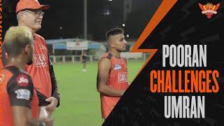 Nicholas Pooran challenges Umran Malik  SRH  IPL 2022