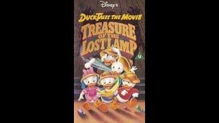 Closing to Ducktales the Movie Treasure of the Lost Lamp UK VHS 1991