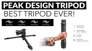 Peak Design Travel Tripod  DEMO & REVIEW