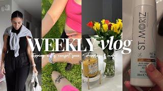 weekly vlog productive + out of comfort zone + relaxing routines & more  itsactuallyak