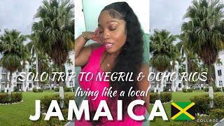 solo trip to Negril & Ocho Rios Travel Vlog  rivers taking the bus I got BURNED by a motorcycle