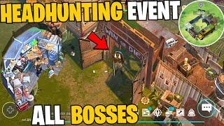 Headhunting Event is Here- Beating all the Bosses  Last Day on Earth Survival