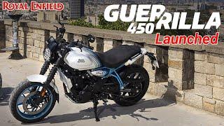 Finally Royal Enfield Guerrilla 450 Launched   On Road Price  Mileage  Ride Mode  Guerrilla 450