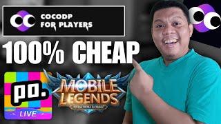 MURANG BILIHAN NG COINS SA POPPO LIVE APP  COCODP  TOP UP DIAMONDS IN BIGO LIVE & MOBILE LEGENDS