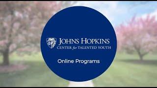 CTY Online Programs Overview  Johns Hopkins Center for Talented Youth