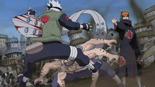 Kakashi vs Pain  A morte de Kakashi   Naruto Shippuden Legendas PT-BR LUTA COMPLETA
