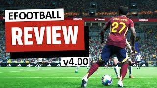 eFootball 4.00 Review  The BEST football game?  EA FC KILLER