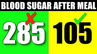 How to Avoid Blood Sugar Spikes after Meal  7 Easy Tips