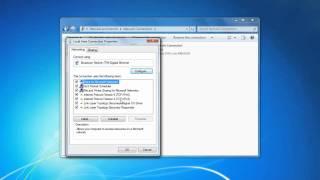 Windows 7 - How to Obtain An IP Address Automatically