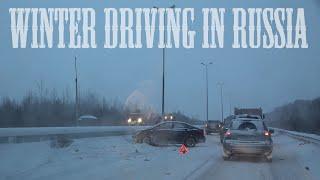 Driving in Russia in Winter. Its No Joke  From Moscow to Yekaterinburg 