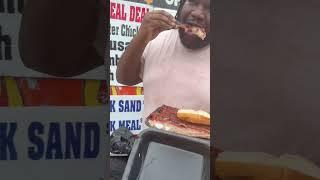 Miami native raves over Ribs #ssbbqus #ssbbq #wack100 #1887changedthegame #foodstagram #foodvlog