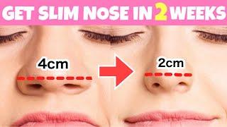 Make NOSE WINGS Smaller Slim Down Sharpen Wide & Fat Nose NO Surgery