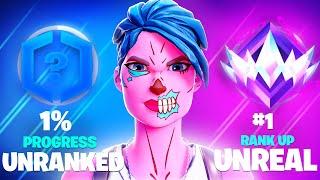 Unranked To Unreal WORLD RECORD Speedrun Fortnite Ranked