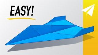 FLIES 150+ Feet How to Make an Easy Jet Paper Airplane that Flies REALLY Far — Starshot