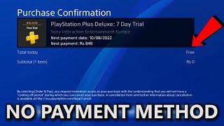 How to get free PS PLUS PREMIUM trial on PS4PS5  NO CREDIT CARDPAYMENT METHOD