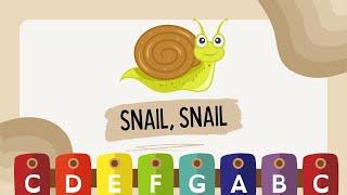 Snail Snail - XYLOPHONE PLAY ALONG Easy